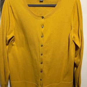 Mustard Color Cardigan